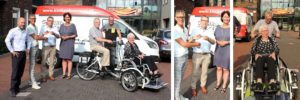 Pantein ontvangt elektrische Rolstoelfiets voor inwoners Land van Cuijk en Noord-Limburg